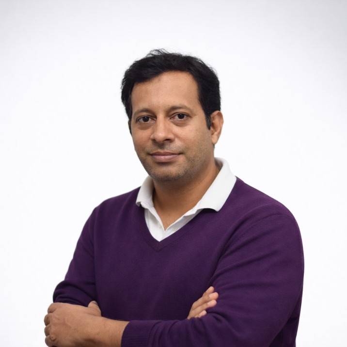 Indian Male in Purple Sweater