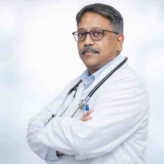 An Indian Doctor in White Apron