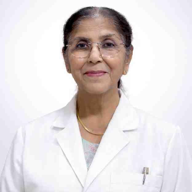 An Indian female doctor in White Apron